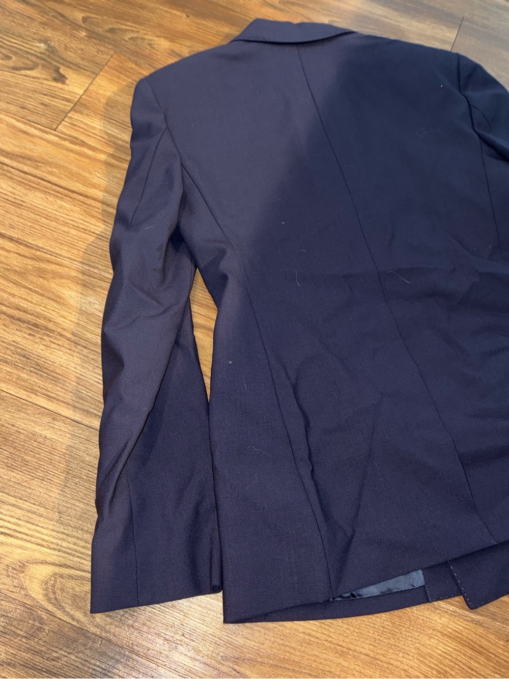 Polo Ralph Lauren Navy Double-Breasted Wool Serge Blazer - Picture 9 of 13